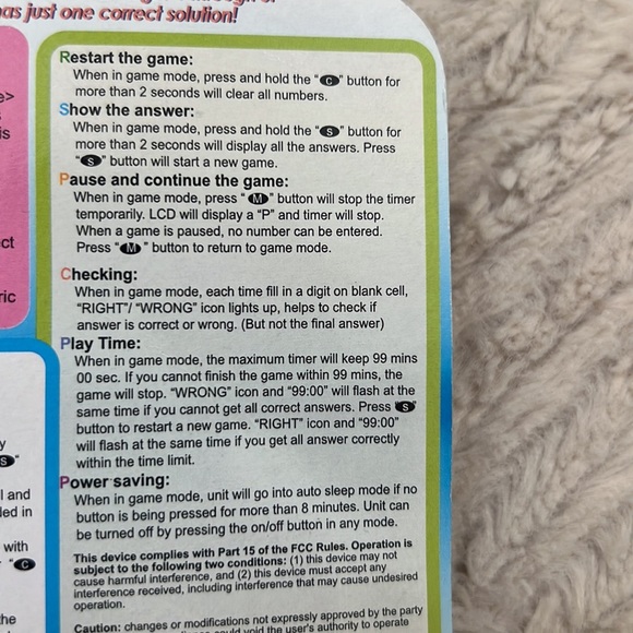 Mini sudoku Keychain Electronic Handheld Travel Game
New in original packaging - Picture 8 of 16